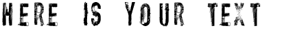 Your preview of Vtks Encount(e)r font
