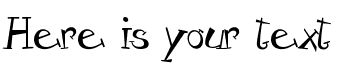 Your preview of Variety font