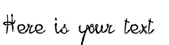 Your preview of Frank Handwriting font