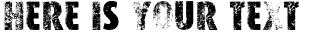 Your preview of VTKS Worker font