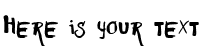 Your preview of Vtks Squizita font