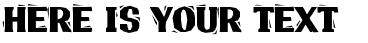 Your preview of Lino Chisel font
