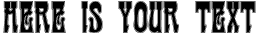 Your preview of Cabaret Contour font
