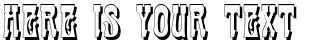Your preview of Cabaret Shadow font