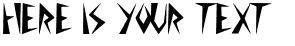 Your preview of Jazzy Caveman font