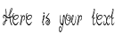 Your preview of Pixie Moon font