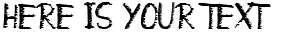 Your preview of What a Mess font