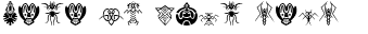 Your preview of Abstract Alien Symbols font