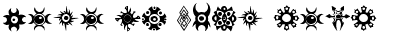 Your preview of Jewelry Design Shapes font