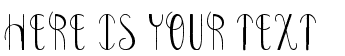 Your preview of Bonney Lass font