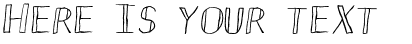 Your preview of Double Strike font
