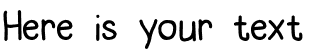 Your preview of Halogen font