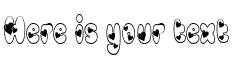 Your preview of Newlywed font