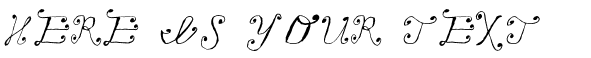 Your preview of Making a List Checking it Twice font