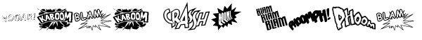 Your preview of Sound FX font