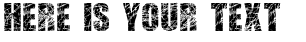 Your preview of Scratched Letters font