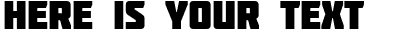 Your preview of Molot font