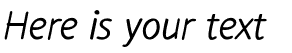 Your preview of Flow font