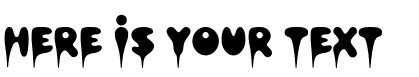 Your preview of Hapshash font