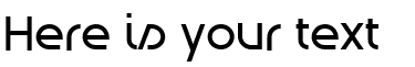 Your preview of Modulario font