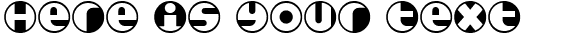 Your preview of Roundel font