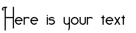 Your preview of Noir-et-Blanc font