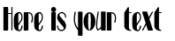 Your preview of Stage font