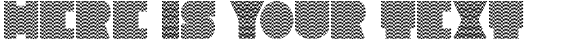 Your preview of H1N1 font