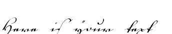 Your preview of 18th Century Kurrent font