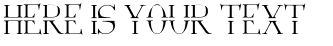 Your preview of Vis-A-Vis font