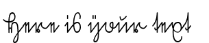 Your preview of Volk Redis font