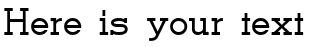 Your preview of Men Nefer font