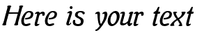 Your preview of Mutter Krause font