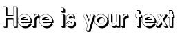 Your preview of Fundamental 3D Brigade font
