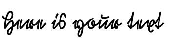 Your preview of Rastenburg U1SY font