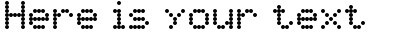 Your preview of 5by7 font