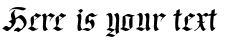 Your preview of Regent UNZ font