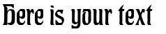Your preview of CAT Hohenzollern font