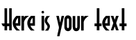 Your preview of Astrud font