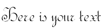 Your preview of Rundschrift CAT font