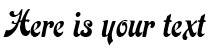 Your preview of Laclede CAT font