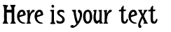 Your preview of Teutonic font
