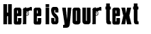 Your preview of Mobsters font