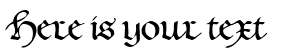 Your preview of Hentimps Circlet font