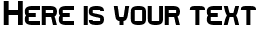 Your preview of Rueck font