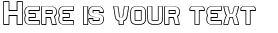 Your preview of Rueck Licht font