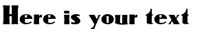 Your preview of Omega CAT font
