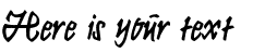 Your preview of Krugmann Brush font