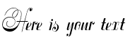 Your preview of Symphonie CAT font