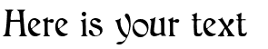 Your preview of CAT Childs font